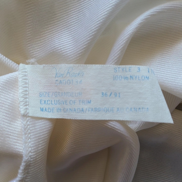 Vintage Van Raalte Lacy Lingerie Top - Picture 5 of 6